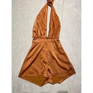 Womens Halter Romper Do + Be